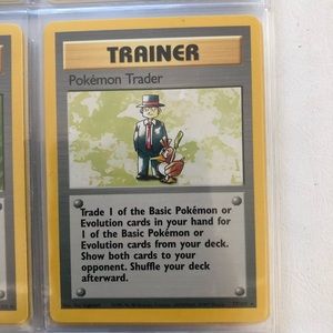1990’s rare vintage Pokemon Trader Trainer Pokémon card 77/102